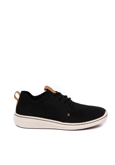 Sneaker step urban mix nero CLARKS ENGLAND | STEP URBANTESS-BLACK